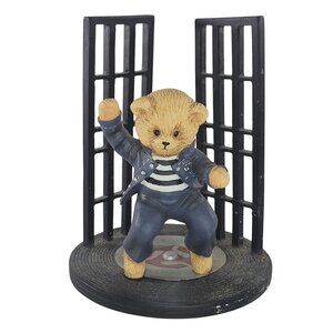 Elvis Jailhouse Rock Be My Teddy Bear Figurine Limited Edition *Repaired*